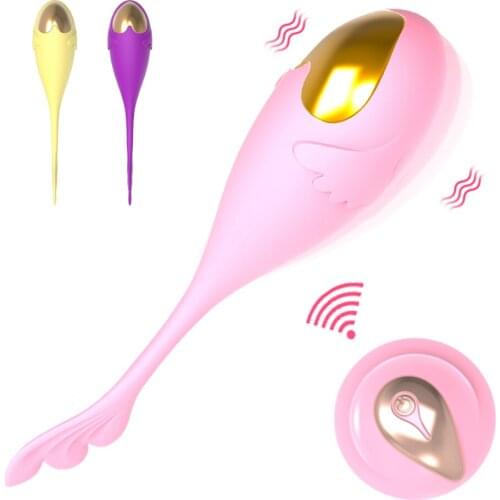 10Speeds Goldfish Shape Vibrator APP Wireless Remote Control G-spot Vibrating Egg Dildo Adult Games Sex Toys For Women