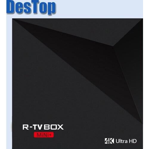 2pcs Original R TV BOX MINI+ PLUS Android 7.1 TV BOX RK3328 Quad-Core 64bit Cortex-A53 1GB/8GB 2.4G Wifi Media Player pk V88