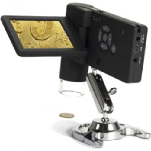 3 Inch LCD Monitor 5MP 1200X USB/AV Microscope Camera
