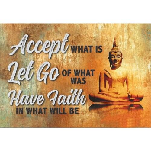 5d Diy Diamond Painting Buddha text picture Full Square Round Diamond Embroidery Mosaic Rhinestone Cross Stitch Home Decor