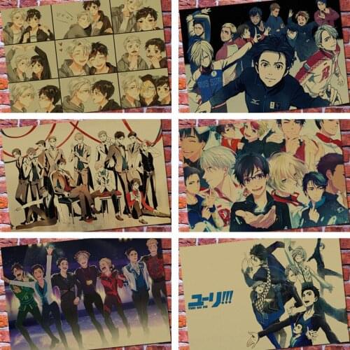 Diamond Painting Japanese Anime YURI!!! 5D DIY Full Diamond Embroidery Cross Stitch Kit for Home Decoration