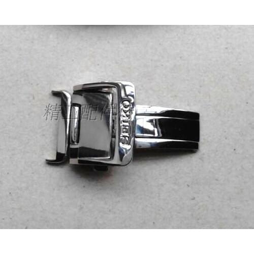 Free DeliveryMade forSeiko Watch-Buttom Belt Buckle Double Click Folding Watch-Buttom Gold Rose Gold Pure Steel Ribbon 18mm Wide