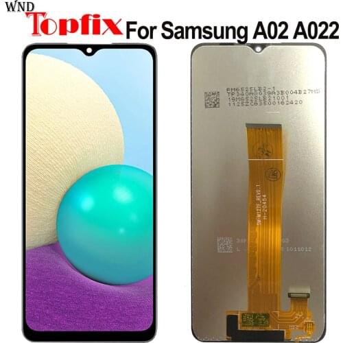 A02 Display For For Samsung Galaxy A02 SM-A022 A022FN/DS Lcd Display Touch Screen Digitizer Assembly A022 A022F/DS Lcd