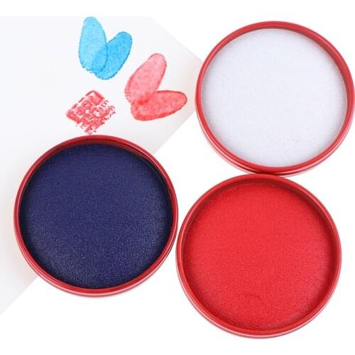 Calligraphy Chinese Yinni Pad Stamp Vermilion inkpad Seal Painting Red Ink Paste School Office Writing Supplies New Arrival 2021