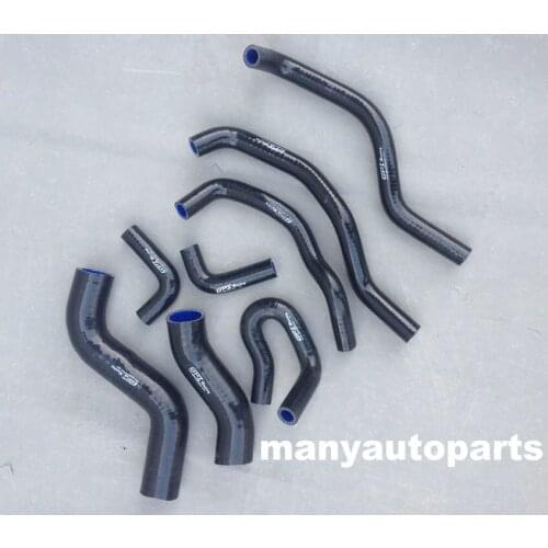 Silicone Radiator Hose Kit For TOYOTA Hilux KUN26R SR & SR5 3.0L 2005-2014 BLACK