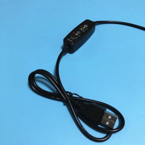 USB vibrating DC motor heater controller 5V 1.5A Speed Temperaturecontrol switch On line switch massage controller 3 files