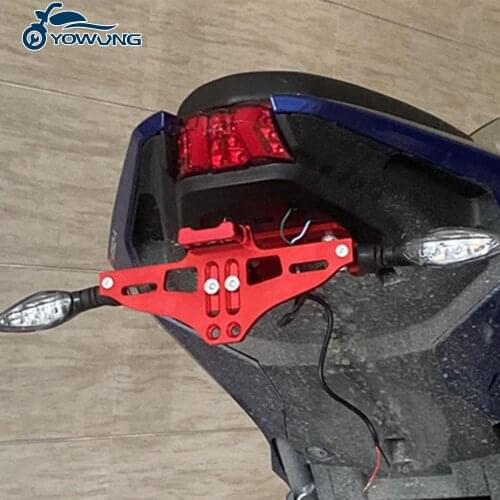 For Honda CBR250R CBR 250 CBR250 R 2011-2013 2012 Motorcycle License Plate Bracket Licence Plate Holder Frame Number Plate