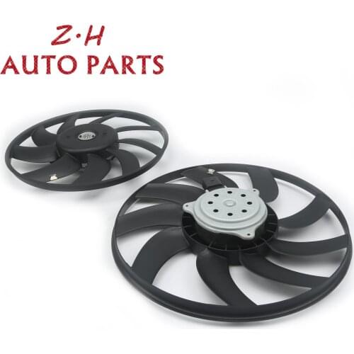 Left & Right Engine Cooling Fan Motor Set For Audi A4 S4 Avant qu A5 S5 Cabriolet Q5 Porsche Macan 95B-2 8K0959455F 8K0959455G