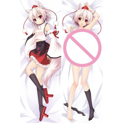 Touhou Project anime Characters sexy girl Inubashiri Momiji & Shameimaru Aya throw pillow cover body Pillowcase