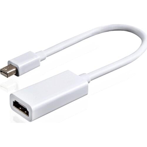NEW Mini DisplayPort To HDMI Adapter Cable Mini Display Port DP Converter Thunderbolt High Quality For Apple Pro Air