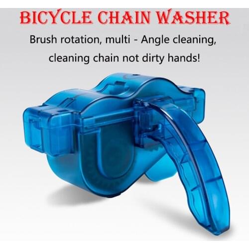 Bicycle Chain Cleaner Mountain Bike Road Bike Single Chain Cleaner Repair Tools Cycling Equipment Cleaning Tools 201219