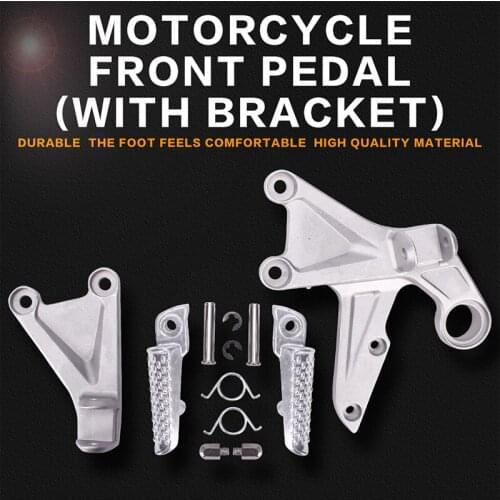 Front Foot Rests Pedal Bracket Assembly Kit For HONDA CBR1000RR 08 09 10 11 12 13 14 15 CBR1000 RR 08-15 Motorcycle Parts