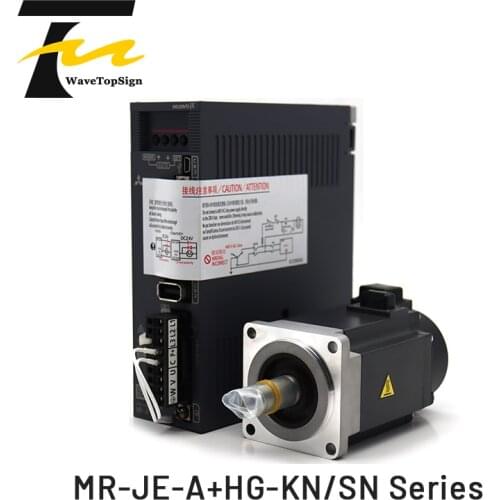 Mitsubishi AC servo motor +Driver Amplifier MR-JE-10A 20A 40A 70A 100A 200A 300A Motor HG-KN/SN Series