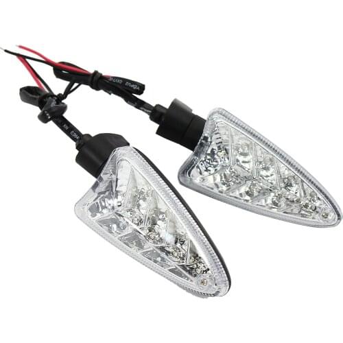 Clear 120mm Motorcycle Turn Signal Light For Aprilia SMV Aprilia Dorsoduro 750 07-15 SL 750 GT temblar 09-12