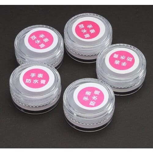 5pc Silicone Grease Waterproof Watch Cream Upkeep Repair Restorer Tool For Watch Lubrication Household Practical Watch Tool