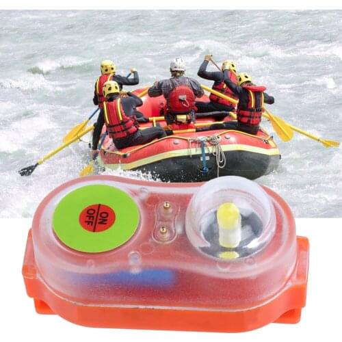 Life Jacket Light Lamp LED Lithium JHYD-I Seawater Self-Lighting Life Saving Flashlight Conspicuous Attract Light Lamp