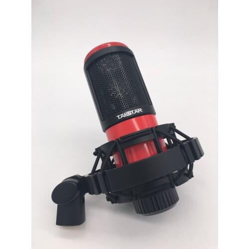 Takstar PC-K320 side-address microphone condenser mic PC&Cell Phone Karaoke mic for broadcasting,vocal and instrument recording