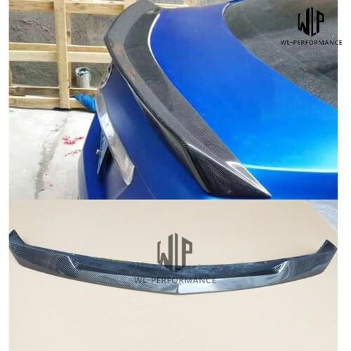 CTS High Quality Carbon Fiber Car Body Kit rear spoiler wing for Cadillac CTS Car styling 2014