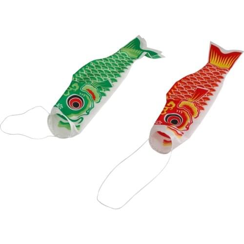 2 x Japanese Carp Windsock Wind Sock Streamer Koi Nobori Sailfish 150cm