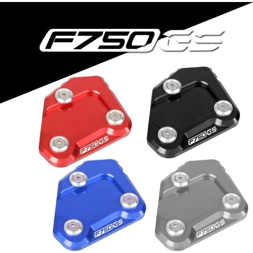 For BMW F750GS F850GS Motorcycle Kickstand Side Stand Enlarge F 750 GS F 850 GS ADVENTURE ADV 2018 2019 2020 2021 Accessories