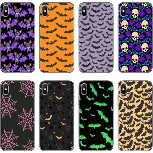Bat pattern halloween Accessories Phone Case For Xiaomi Mi 9T 8 SE Pro A2 Lite 6X 5 4 A3 A1 Note Max Mix 2 3 Pocophone F1