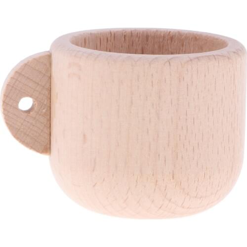 Wooden Tea Set for Kids Girls Tea Party Pretend Play Activity Toy Christmas Gift - Coffee Cup
