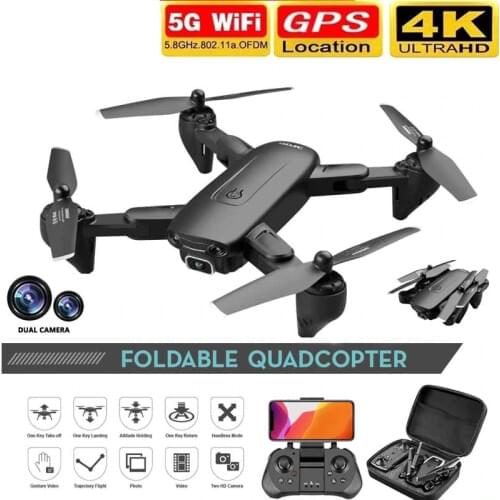 ZLRC F6 GPS Drone With Camera 5G RC Quadcopter Drones HD 4K WIFI FPV Foldable Off-Point Flying Photos Video Dron Helicopter Toy