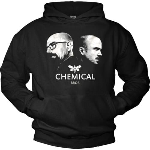 Heisenberg & Pinkman Hoodie CHEMICAL BROS. Black