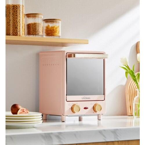 Mini home simple rotary button control automatic12Lthree-layer baking position large capacity multi-functional standing oven J06