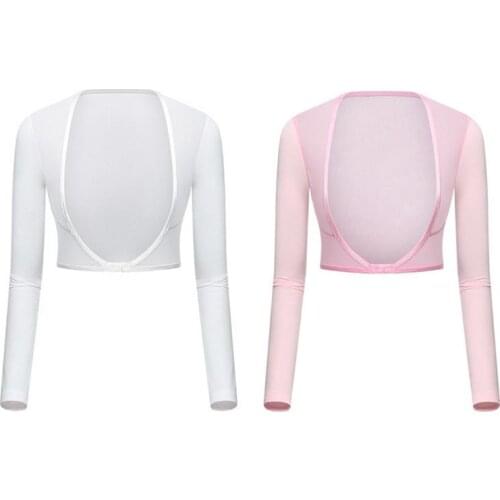 Golf Cooling Shawl Summer Sun Protection Arm Sleeves Womens Long-Sleeved Ice Silk Bottoming Shirt Vests Arm Sleeve Cycling Arm