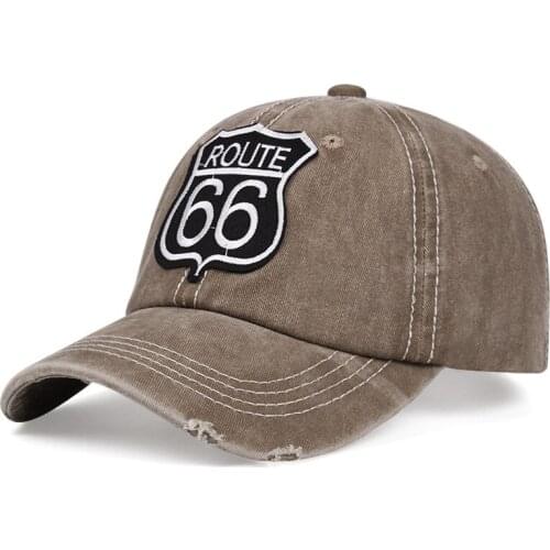 Ripped Washed Cotton Trucker Hat Men Solid Casquette Gorros Sport Mesh Hip hop 66 Baseball Caps Snapbacks