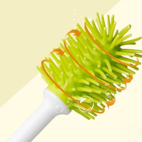 Baby bottle brush, cup brush, baby bottle water cup cleaning brush, special small brush, small round head cleaning brush