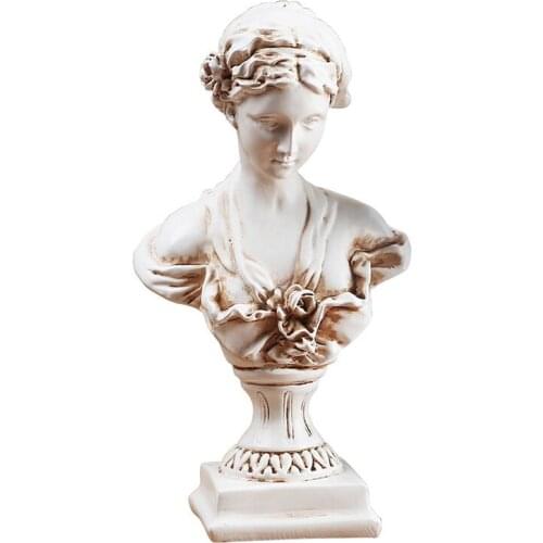 VINTAGE VENUS SKETCH SCULPTURE LIVING ROOM DECORATION FIGURINES COFFEE SHOP DECORATION PROPS HANDCARAFTS ORNAMENTS STATUE MODEL