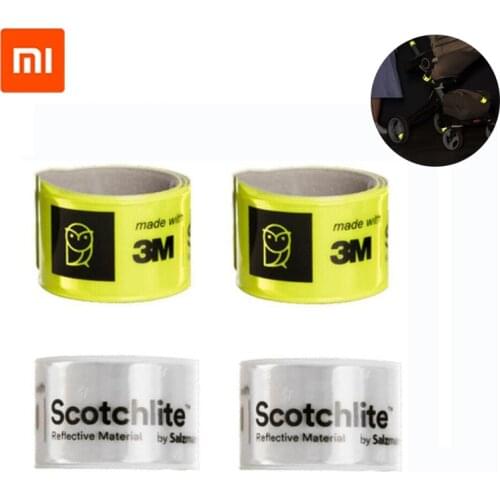Youpin Miaomiaoce 3M Fluorescent Night Reflective Wrist Band One Second Quick Wearing Automatic Flexible Scotchlite Light Strap