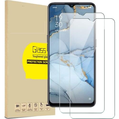 Tempered Glass For OPPO A91 Glass 9H 2.5D Protective Film Explosion-proof Clear LCD Screen Protector Phone Cover