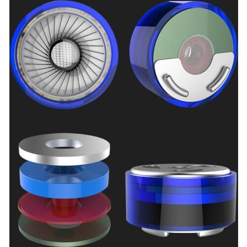 1 Pair NiceHCK 10mm KZ Earphone Speaker Unit For DIY Headset Earphone DIY United Headphones Speaker Accessories Free Shipping