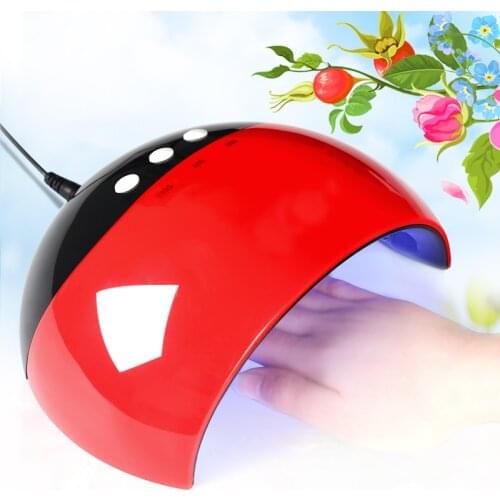 24W UV LED Nail lamp USB Charge Nail Dryer for Gel Polish Varnihs Curing with 60/90/120s Timer Quick Dry Manicure Nail Art Tools