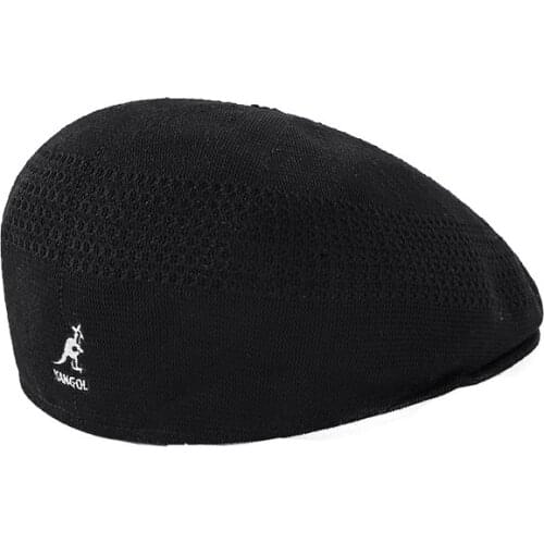 Women And Men Caps Beret Kangaroo Beret Hand Knitted Thin Breathable Mesh Beret Cap Beanie Hat Navy Caps Foldable Hat Unisex