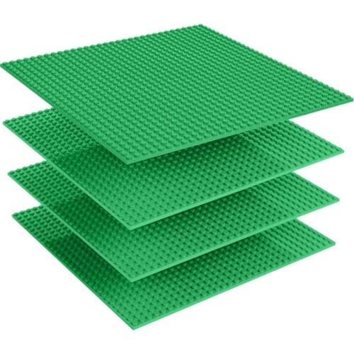 Classic Dots Base Plates Plastic Bricks Baseplates Compatible small blocks City Dimensions Building Blocks Construction DIY Toy