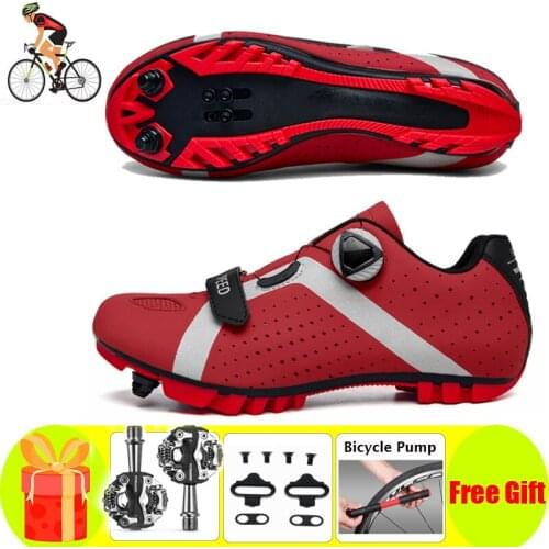 Professional Sports Cycling Shoes Sapatilha Ciclismo Mtb Men Sneakers Women Self-locking Bicycle Sport Lightweight Bicicleta