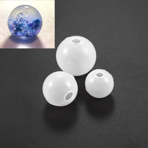 3Pcs Sphere Jewelry Silicone Casting Molds Sets Mixed Size UV Epoxy Resin Molds Tools For DIY Jewelry Making Findings Kits