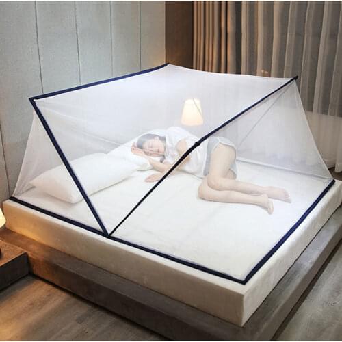 Summer Mosquito Net Bed Repellent 1.0/1.2/1.5/1.8m Bed Adult child Mesh Foldable Portable