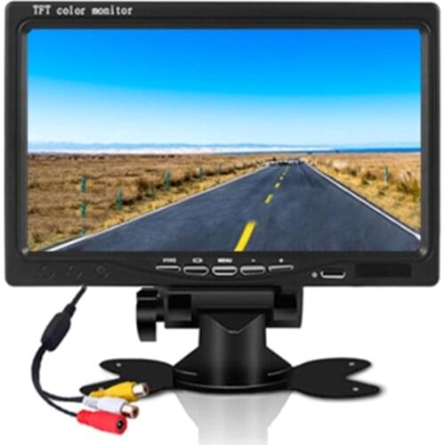 Multi-purpose 7 Inch LCD Monitor 480*234 Resolution Display Adjustable Stand for Different View Angle