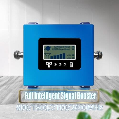 Single frequency 18002100b20 B7 mobile phone signal amplifier B12 B13 B17 700MHz for USA