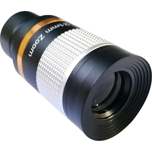 1.25-Inch Zoom Telescope Eyepiece 7-21mm Metal Goggles with Continuous Zoom