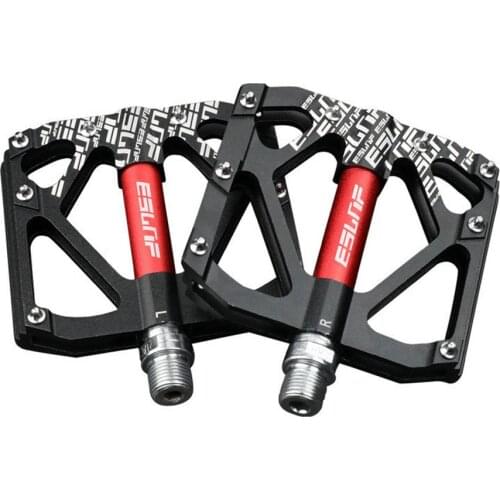 MTB Bike Bearing Pedals Aluminum Non-slip Bicycle Pedal With Non-slip Nails CNC Quick-release Pedals For Cycling Bike Accessory