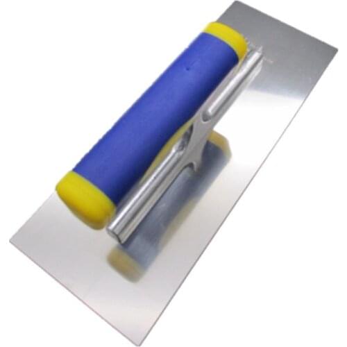 Professional Plastering Skimming Trowel Spreader Stainless Steel Tile Flooring Grout Grouting Float Wall Floor Tiling Hand Tool