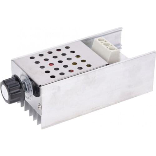 Voltage Regulator Regula10000W 220V SCR AC Electronic Voltage Regulator Dimming Speed Regulation Thermostat with shell