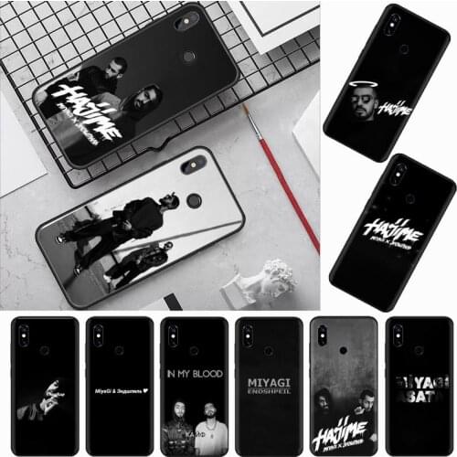 Miyagi & Endshpiel russia rapper Soft Phone Cover For Xiaomi Redmi Note 4 4x 5 6 7 8 pro S2 PLUS 6A PRO coque shekll funda hull