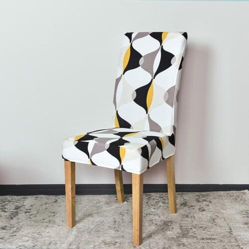 1 PCS Polyeste Elastic Milk Silk Chair Cover 45*36*45cm Seat Cushion Household Acceesories